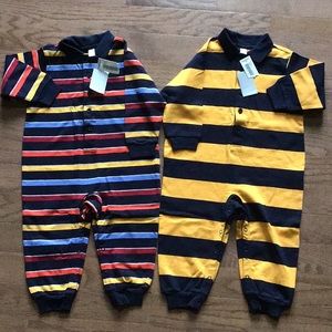 Lands’ End Boys 3T Lot of 2 Bodysuits